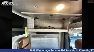 Spectacular 2026 Winnebago Travato 59G Class B RV For Sale in Kerrville, TX | RVUSA.com