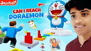 Can I complete Doraemon impossible Parkour!😱 | Roblox | telugu | Neelian PlayZ