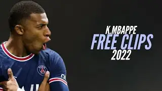 Kylian Mbappe ⚫ Free Clip / No Watermark ⚪ Free To Use 🌑 HD