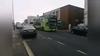 Southern vectis buses at Newport, lake and ryde on the isle of wight