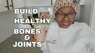 This is what I drink to build healthy bones & joints naturally in my 60s!