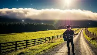 Classic Country Road Acoustic | Timeless Americana Guitar Music for Driving