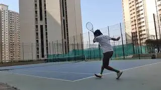 Tennis practice session no.#24 on 23 Nov - 2020