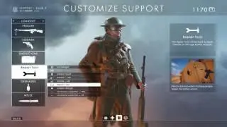 Battlefield 1 - Beginners guide - menu