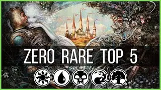 Zero Rare | The TOP 5 Budget Decks | Artisan Standard Budget Deck | MTG Arena
