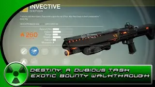 Destiny: Ikora Rey Exotic Bounty Walkthrough (Invective)