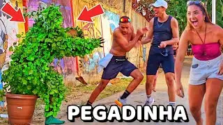 PEGADINHA HOMEM PLANTA - SE CAGOU