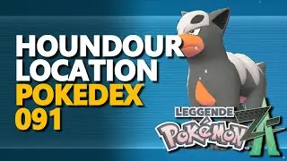 Houndour Location Pokemon Legends Z-A