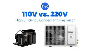 Comparing the 220V High Efficiency Condenser to the 110V Condensing Unit &brvbar; WhisperKOOL 2160p 24fps V