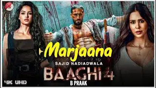 Baaghi 4: Marjaana (Song) | Tiger Shroff, Harnaaz, Sanjay D, Sonam B | B Praak, Siddhaant, Shazari,