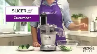 Veggie Bullet Slicer - Cucumbers