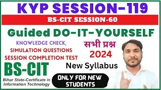 GUIDED DO-IT-YOURSELF SESSION 119 | BS-CIT SESSION 60 [HINDI]