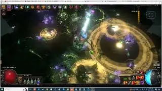 신념의 유물소환 광산 500층대 리치의 무덤(Nec Summon Holy Relic of Conviction Build feat. AbyssalBoss in Delve)