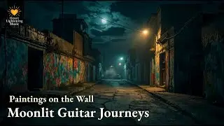 Moonlit Guitar Journeys | Paintings on the Wall | Midnight Blues Guitar | Abstract &middot; Memory &middot; Soul