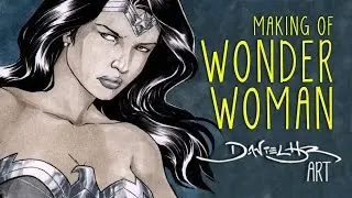 Making of WONDER WOMAN | Daniel HDR Art