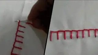 Cara Membuat Jahitan Tusuk Feston Bagi Pemula