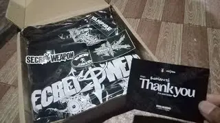 Unboxing dan Review Kaos Vampire Kingdom X Secret Weapon.