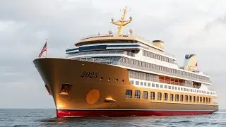 2026 Gold Ship &ndash; The World&rsquo;s Most Luxurious and Futuristic Floating Palace!