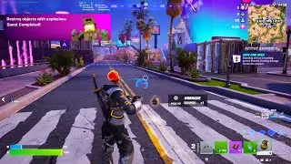 Fortnite - Destroy Objects With Explosives (South Park Born In Chaos Quests)