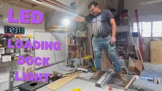 Installing Dock Lights in the Workshop | Bright & Budget-Friendly Work Light Setup!