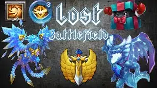 Lazulix | 9 Sacred Light | Lavanica with punching box | Lost Battlefield | Gameplay | Castle Clash