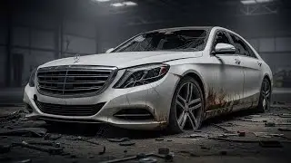 ASMR Car Restoration! Full Restoration 2018 Mercedes S-Class from Total Disrepair to Looking New