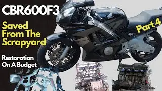 Saved from the Scrapyard - Honda CBR600F3 - Budget Motorcycle Restoration - Part 4 - Update