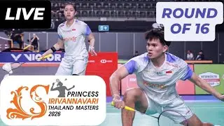 🔴LIVE NOBAR BWF THAILAND MASTERS 2026 (ROUND OF 16), BOBBY/MELATI, ADNAN/INDAH, AMRI/NITA, DKK