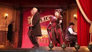 Calico Saloon show at Knott's Berry Farm | Camp Justin 2018