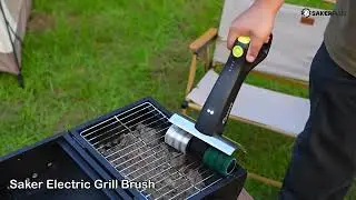 This Electric Grill Brush MELTS Grease in Seconds 🔥✨