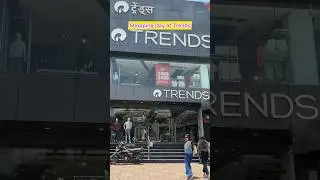 3499₹ pe 3499₹ ki shopping free!!at Reliance Trends😧 #jhansi #shortsindia