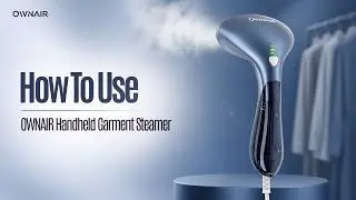 How to Use the Ownair Turbo Handheld Garment Steamer | Step-by-Step Guide @ownairindia