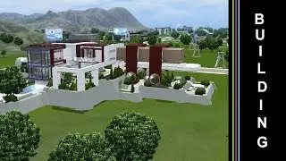 The Sims 3 - Into The Future - Building a Futuristic House - Green Levels