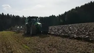 Ackern mit Deutz TTV 1160 u. Juwel 8