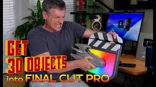 Get 3D Objects into Final Cut Pro