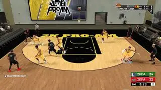 Pro Am Game vs JLB_2K 2K League player