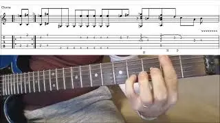 How to play Double's - The Captain Of Her Heart on guitar (w\tabs)