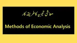 Economic Analysis - What is economic analysis-Economic Analysis Urdu Hindi