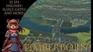 Beavers and Engines everywhere! One step closer to TubeWays! Timberborn HARD MODE Update 7 (S5 EP4)