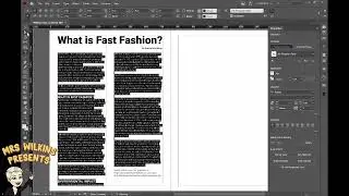 Adding columns and text spanning columns - InDesign magazine layouts part 1