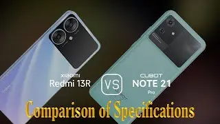 Xiaomi Redmi 13R vs. Cubot Note 21: A Comparison of Specifications