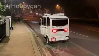 Motor listrik roda 3 perjalanan pulang bandung - cianjur