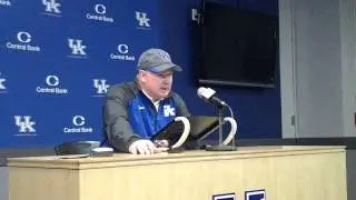 Mark Stoops Post-Georgia Press Conference