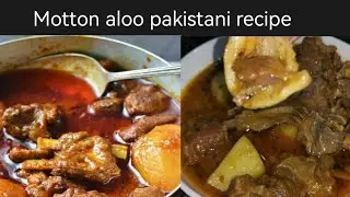 mutton aloo pakistani recipe || by Maria Sundas cooking vlogs