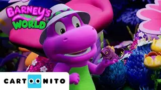 A Game of Hide and Seek 💜 | Barney's World | Cartoonito | Cartoons for Kids
