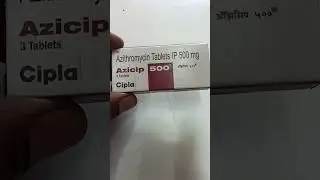 Azicip 500 Tablet