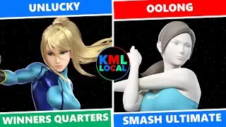 KMLocal 43: Winners Quarters - Unlucky (Zero Suit Samus) Vs. Oolong (Wii Fit Trainer) SSBU