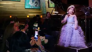 3-Year-Old Singing on Stage like a PRO!