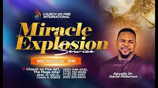 MIDWEEK MIRACLE EXPLOSION SERVICE | STAND BLESSED & BLOSSOMING TO SHINE FORTH | DECEMBER 11, 2024