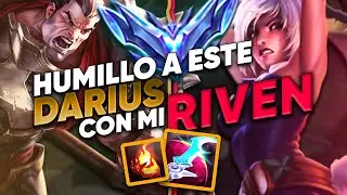 ¿Este MATCHUP es tan DIFICIL como parece? | RIVEN vs DARIUS
